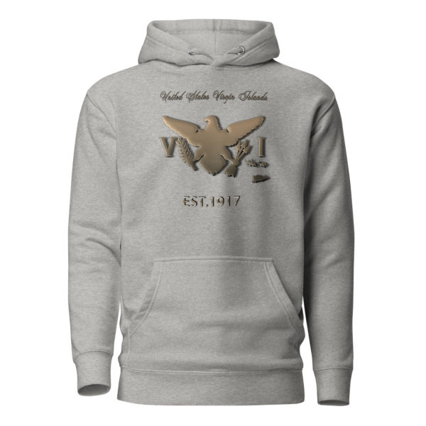 GOLD VI EST. 1917 (LIGHT COLORS) - Unisex Hoodie - Image 4