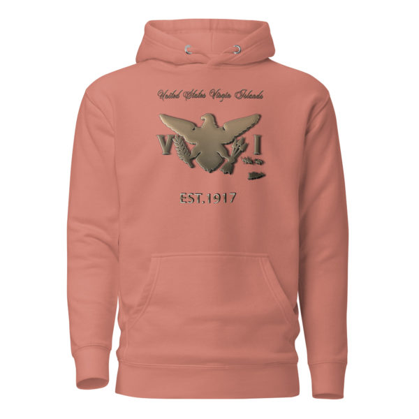 GOLD VI EST. 1917 (LIGHT COLORS) - Unisex Hoodie - Image 3
