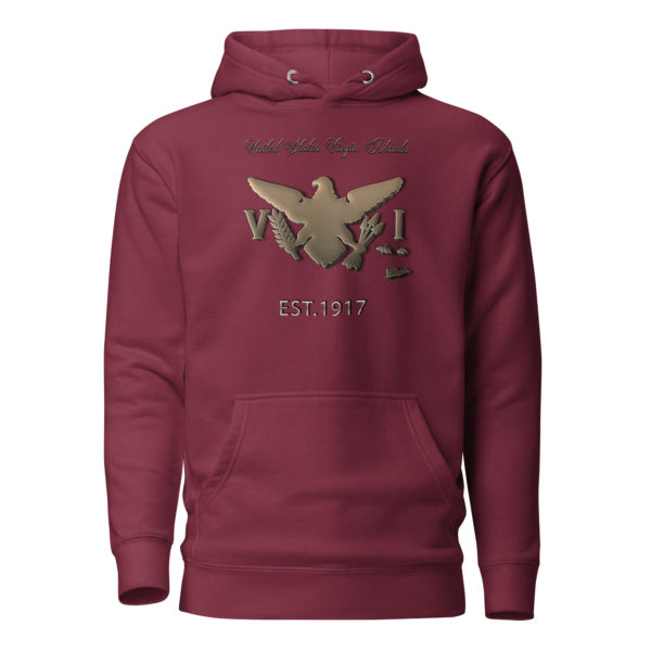 GOLD VI EST. 1917 (DARK COLORS) - Unisex Hoodie - Image 3