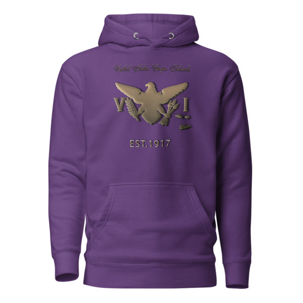 GOLD VI EST. 1917 (DARK COLORS) - Unisex Hoodie - Image 6