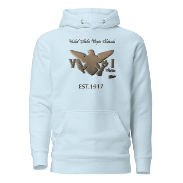 GOLD VI EST. 1917 (LIGHT COLORS) - Unisex Hoodie - Image 5