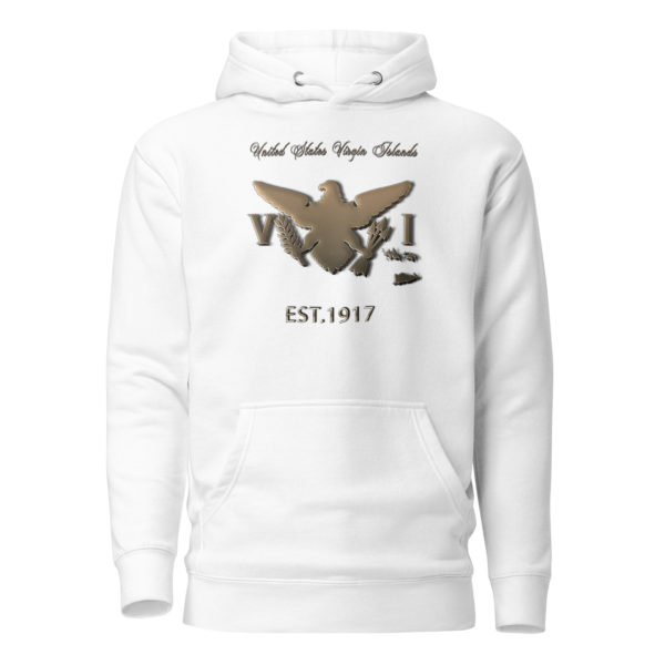 GOLD VI EST. 1917 (LIGHT COLORS) - Unisex Hoodie - Image 6