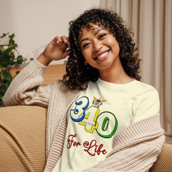 340 FOR LIFE - Women's Relaxed T-Shirt - Image 12