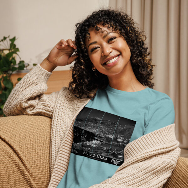STT BLACK & WHITE - Women's Relaxed T-Shirt - Image 6