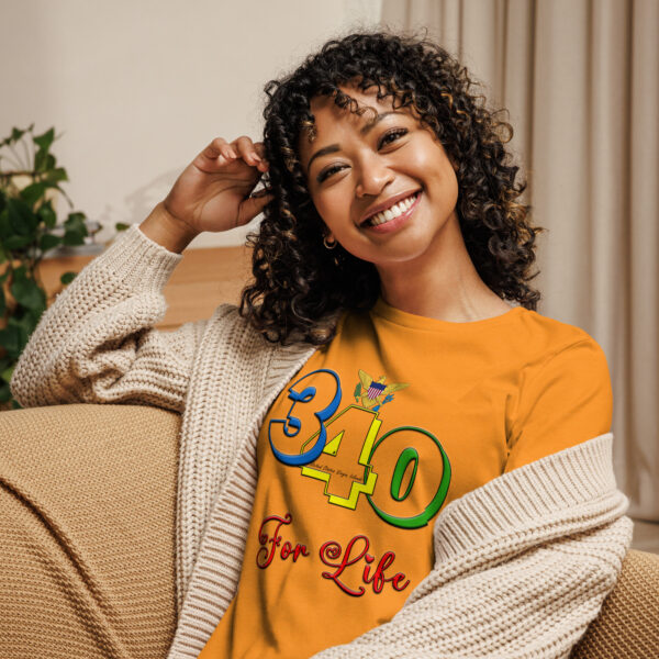 340 FOR LIFE - Women's Relaxed T-Shirt - Image 5