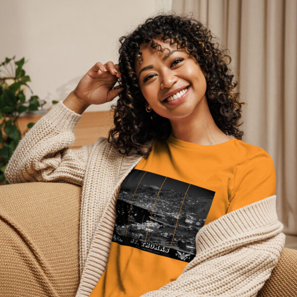 STT BLACK & WHITE - Women's Relaxed T-Shirt - Image 5