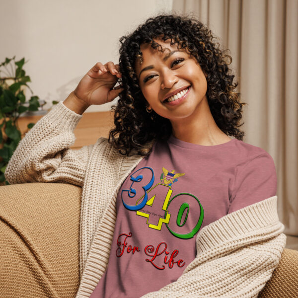 340 FOR LIFE - Women's Relaxed T-Shirt - Image 3