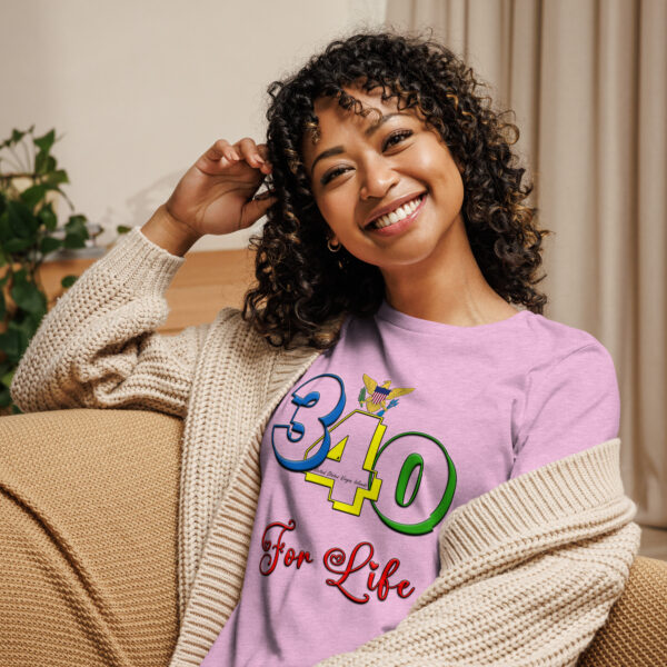 340 FOR LIFE - Women's Relaxed T-Shirt - Image 9