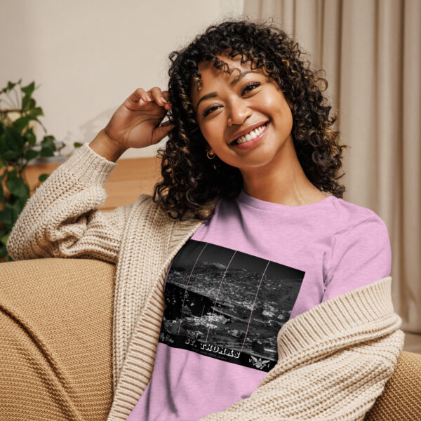 STT BLACK & WHITE - Women's Relaxed T-Shirt - Image 9