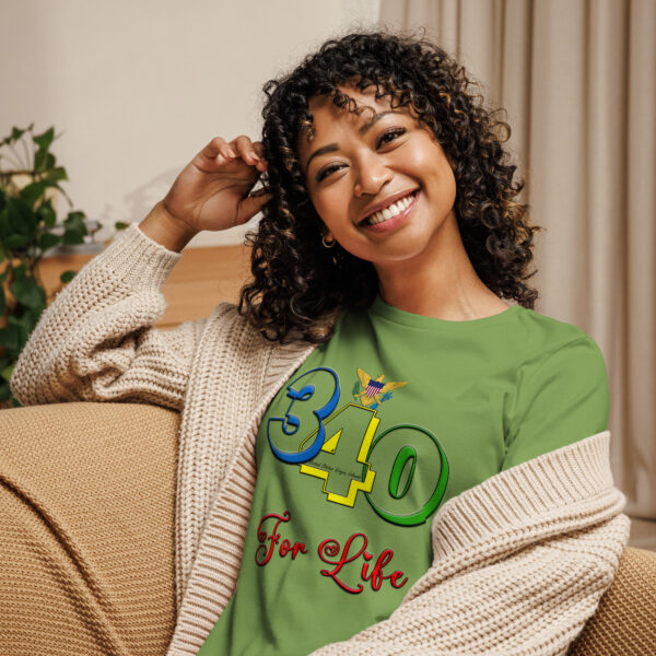 340 FOR LIFE - Women's Relaxed T-Shirt - Image 4