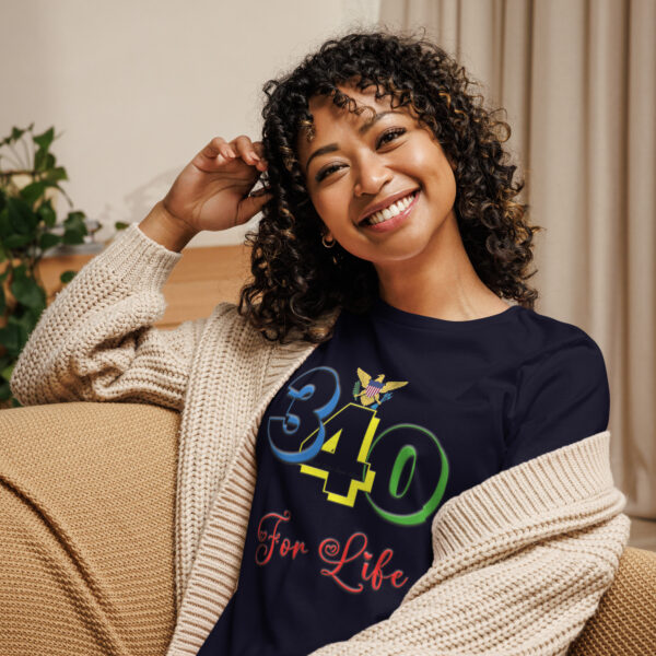 340 FOR LIFE - Women's Relaxed T-Shirt - Image 2