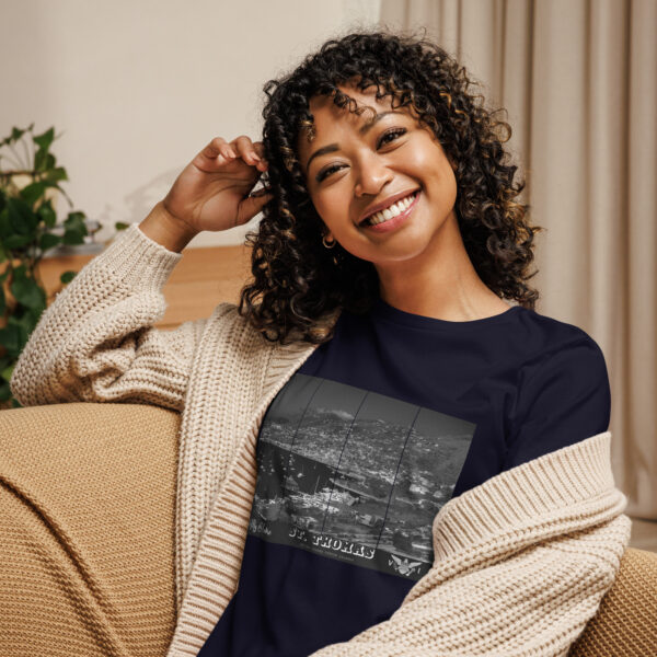 STT BLACK & WHITE - Women's Relaxed T-Shirt