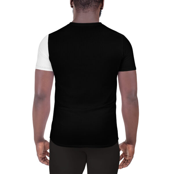 GEH FROM YA - All-Over Print Men's Athletic T-shirt - Image 2