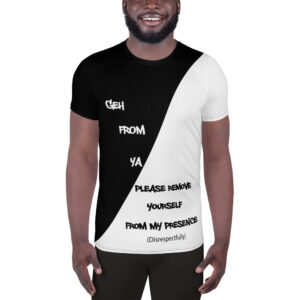 GEH FROM YA - All-Over Print Men's Athletic T-shirt