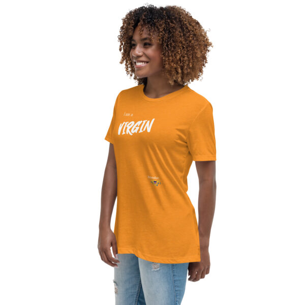 I AM A VIRGIN ISLANDER (white text) - Women's Relaxed T-Shirt - Image 7