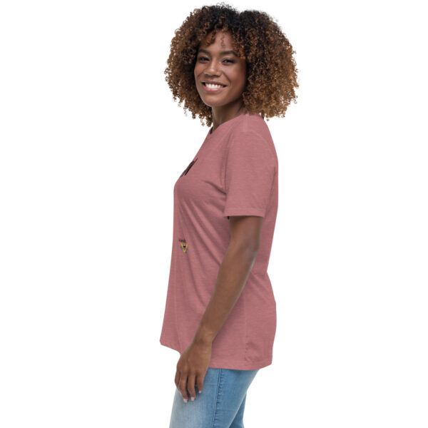 I AM A VIRGIN ISLANDER (black text) - Women's Relaxed T-Shirt - Image 4
