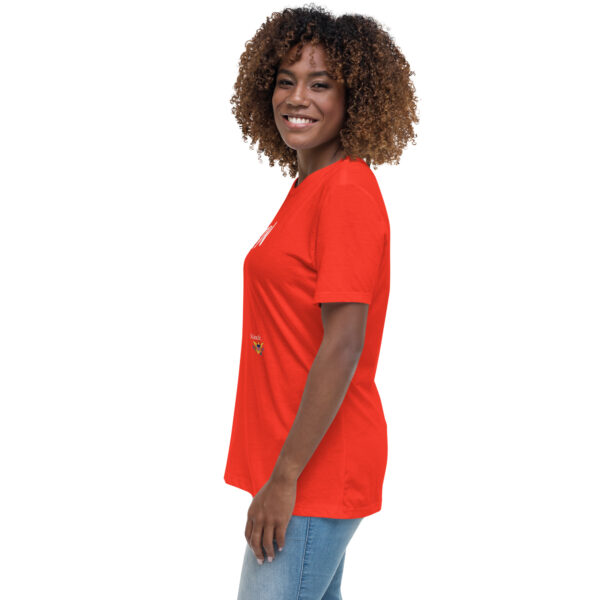 I AM A VIRGIN ISLANDER (white text) - Women's Relaxed T-Shirt - Image 3